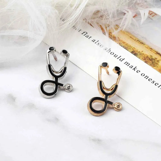 Stethoscope Brooch Mini