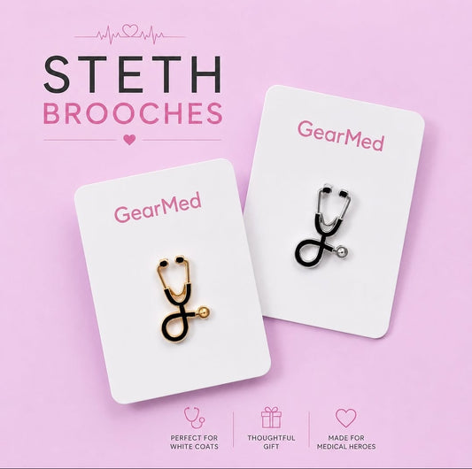 Stethoscope Brooch Mini