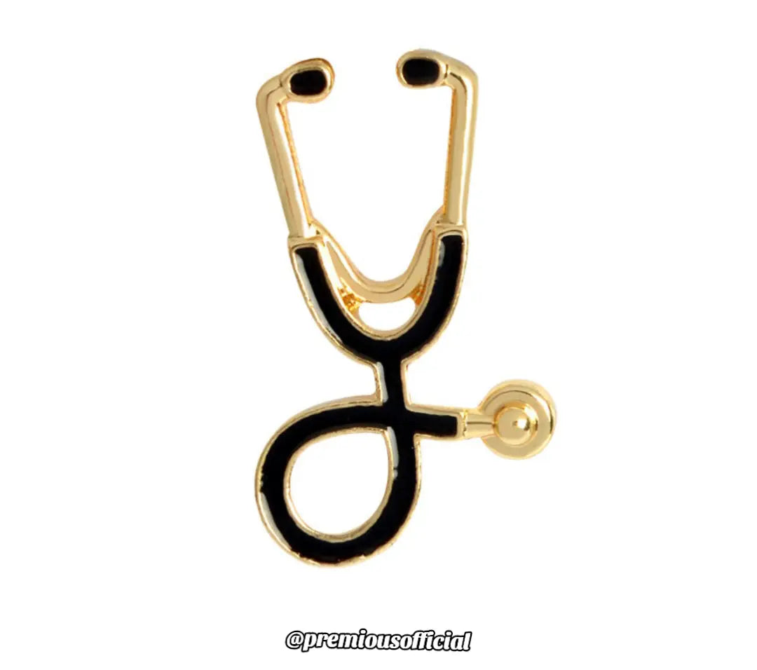 Stethoscope Brooch Mini